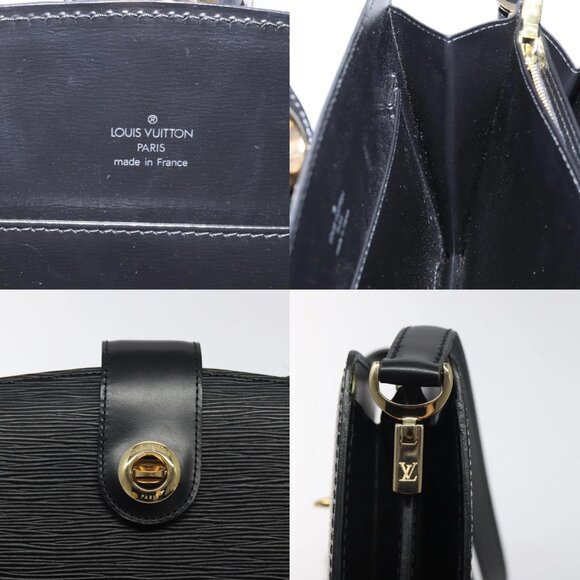 LOUIS VUITTON Epi Capuchin Shoulder Bag Black M52342 LV Auth 121872 - Picture 14 of 15